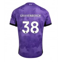 Camisa de Futebol Liverpool Ryan Gravenberch #38 Equipamento Alternativo 2023-24 Manga Curta